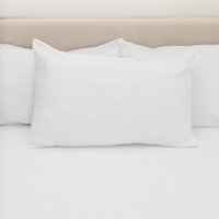 White Washed Linen Pillow Case