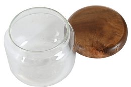BOTE SÆT 3 CRISTAL ACACIA 8,5X8,5X7,5 300ML PC205141