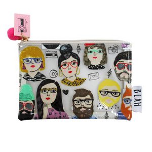 Blah Zip pouch