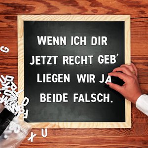 Magnetische Kreidetafel mit Holzrahmen (40x40cm)