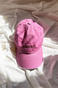 Cap "AMORE" - pink/red