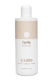 Gel and shampoo with green tea, calendula, and bisabolol for a gentle cleansing experience.