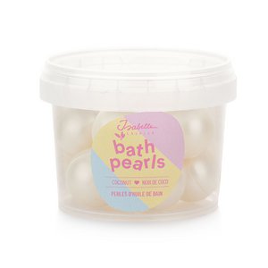 8 WHITE BATH OIL PEARLS - COCONUT - 8 x 4G