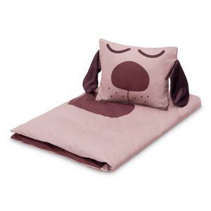 Hund Junior Rose Bettbezug Set