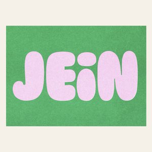 Risography Postcard - Jein - DIN A6