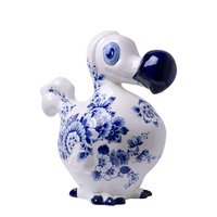 Dekoration Bild de Blauwe Dodo - Keramik - 30 cm