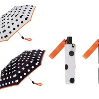 Open and Close Folding Umbrella "Orange Blossom" | Windproof | UV50+ | Climate M&P