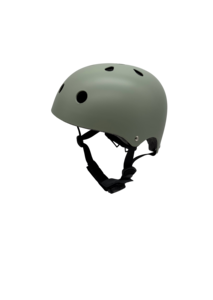 Helm met licht Play en Store Groen