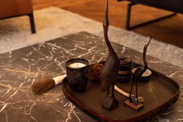 Ceramic Candle Harlem at Midnight - Tonka & Patchouli