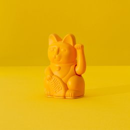 Lucky Cat Mini | Deep yellow
