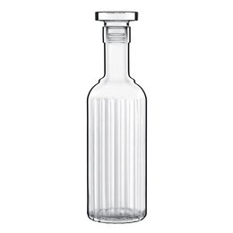Clear glass bottle with airtight stopper, 700 ml capacity, sold in a pack of 6.