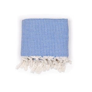Handwoven Wafflepiqué Towel | Blue