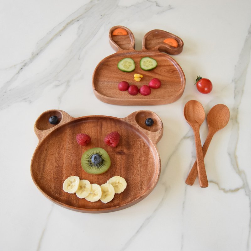 Handmade Cutlery - Kids Spoon 18 cm - Eco-friendly - Khaya wood
