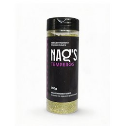  "Green herb spice mix, cylindrical shaker bottle, seasoning blend for cooking"