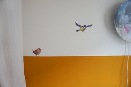 Wall sticker wren