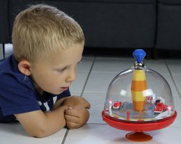 Brandweerpanoramatol voor kinderen, met geluid en bewegende elementen, Ø 19 cm