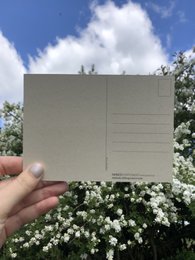 Carte postale Déchets Concept A6