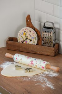 Siliconen deegroller English Garden 43 cm Isabelle Rose