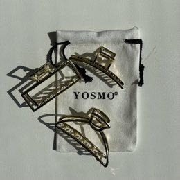 YOSMO Luxury Metal Hårspænde - Midi Size - Uopslidelig & Plastfri