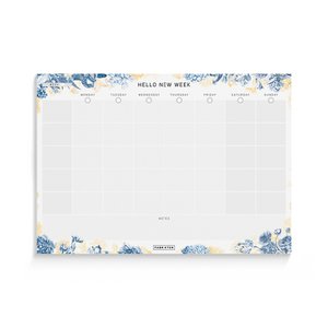 Week planner Delfts A4