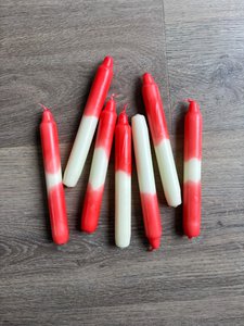 Blush candles | gedipte kaarsen | per stuk