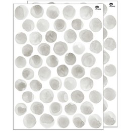 Akvarel prikker wallsticker