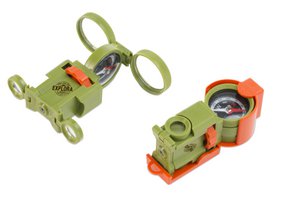 Optic Wonder mit Belt Clip - Multi -Nutzung -Werkzeug: Bousson, Lupenglas, Zwillinge und Spiegel zum Starten von Signalen - Hergestellt in Italien - Entdeckung der Welt - Explora Range - Eco Abs