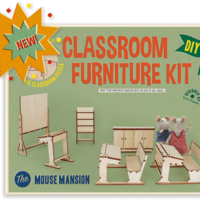Möbelbausatz - Klassenzimmer - Das Mäusehaus