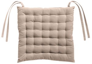 Zitkussen 36 punten Zea recycled Naturel 38 x 38 x 3 cm