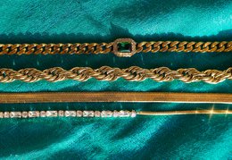Rafal - Cuban Link Chain Halskæde Cz Crystal Choker