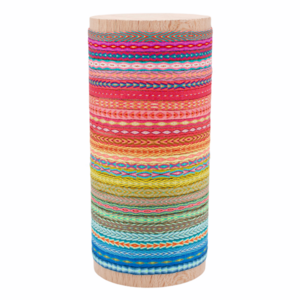 PEREIRA colorful silk friendship bracelets