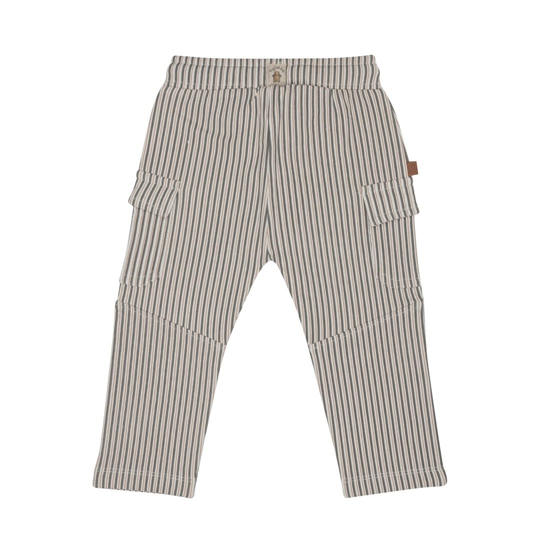 Cargo Pants Stripes | Whisper White