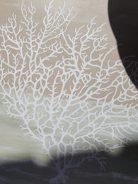 Scandi Coral Plakat "Coral Of The Sea" A4 - Bæredygtige kunsttryk på genbrugspapir i cellofan