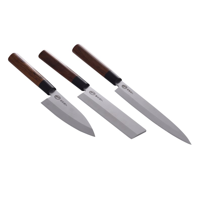 SPRIRIT Coffret de Couteaux de Cuisine Japonais Acier Inoxydable Découpe