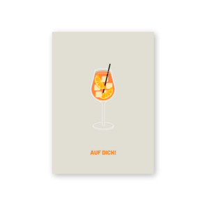 Postcard - on you! Aperol