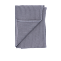 Bunzlau Castle Kitchen Towel Ocean Stone Grey, 53x60cm, GOTS