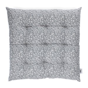 Zitkussen (37x37cm) - Grijs blad