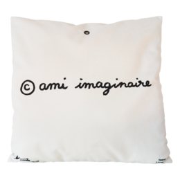 Poduszka Kwiat Kot od Ami Imaginaire