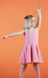 Robe enfant rose | simplicité