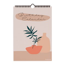 Calendario de cumpleaños - Boho