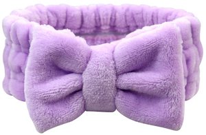 WS Plush Headband Lavender