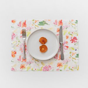 Wildflower Flow Linen Placemat