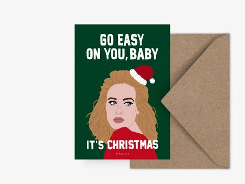 Postkarte / Easy It's Christmas