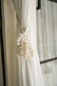 Wandbehang – Wanddekoration – Die natürliche Muschelquaste – Hippie-Affe