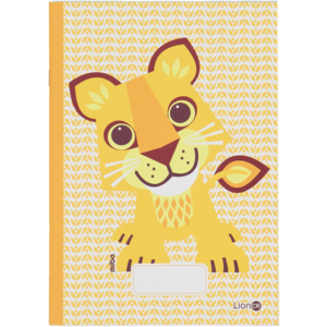 A5 notitieboekje | Leeuw | Gerecycled papier - Gemaakt in Frankrijk