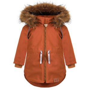 KINDER WINTERJACKE Karamellbraun