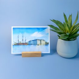 Amsterdam Maritime Museum, Netherlands - A6 Ansichtkaart met Envelop