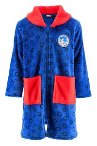 Kavel van 24 eenheden | Coral Sonic Kinderkamerjas | Officieel gelicentieerde producten | SUN CITY-groep