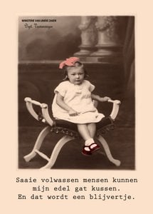 Kaartje - Edel gat