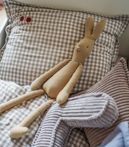 Kirschgrau – Bettdecke und Kissenbezug 200/150, 50/60